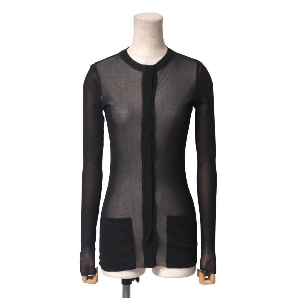 Mint JEAN-PAUL GAULTIER MAILLE FEMME knit Size S Powernet sheer lace cardiga...