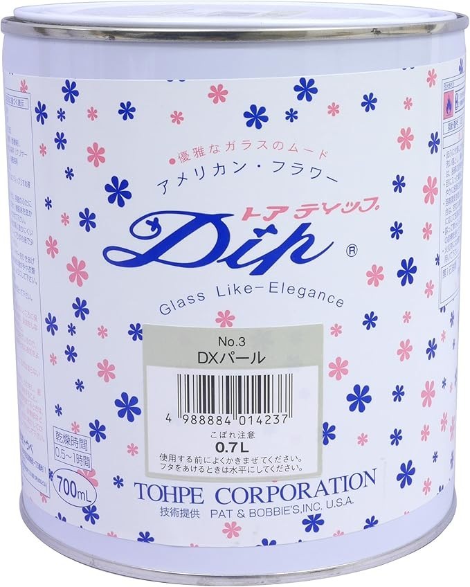Kamejima Shoten Toupe American Flower Dip Solution Toa Dip Col.3 DX Pearl 700ml