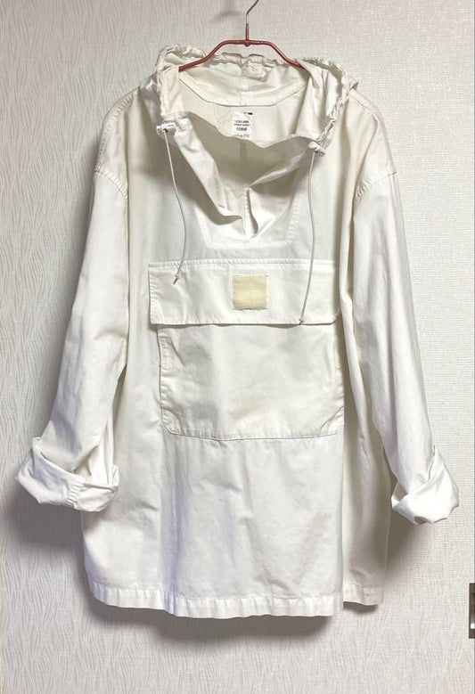 Vintage French Army Snow Parka Cotton Euro Military Used