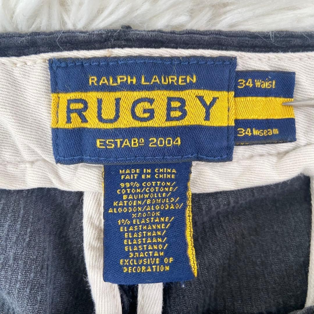 Ralph Lauren Rugby Corduroy Skull Embroidery Chino Pants 34