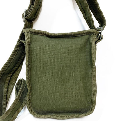 Authentic marimekko Mini Shoulder Bag Messenger Bag Olive Green Women Unisex