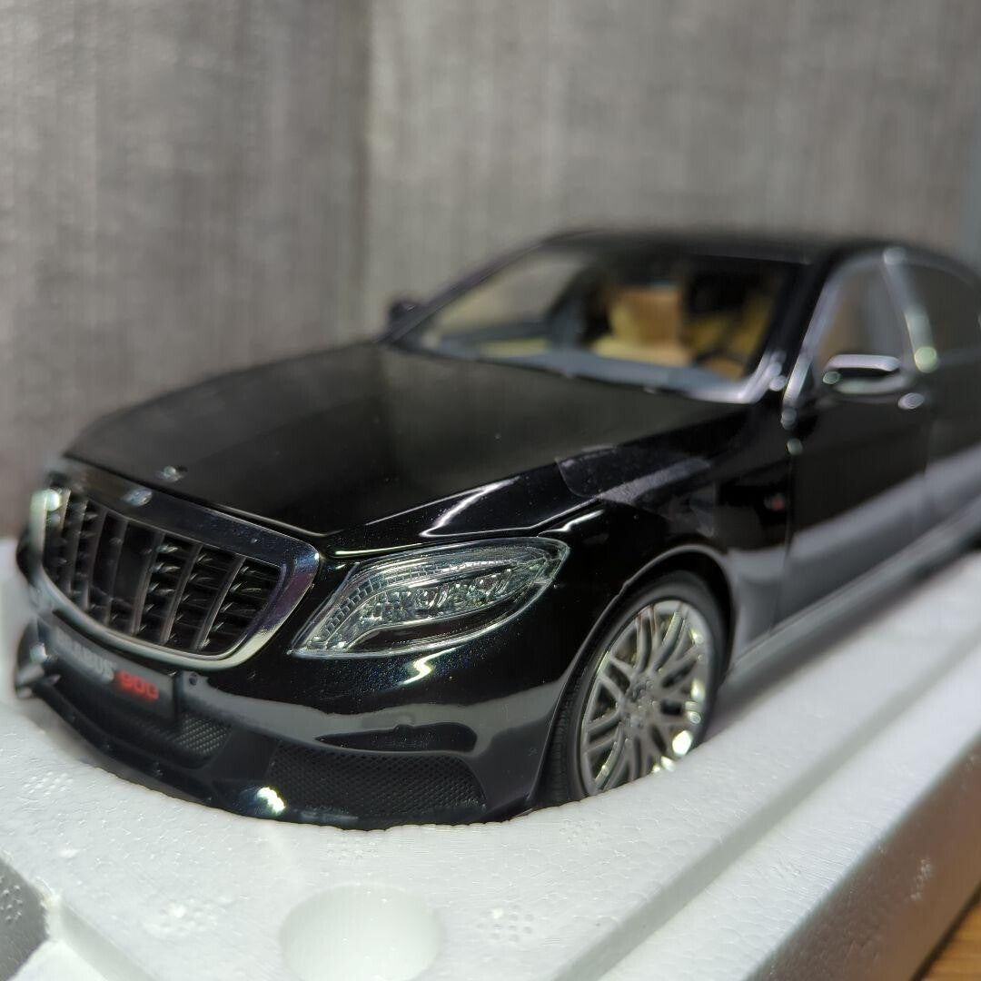 Mercedes 1/18 Scale BRABUS900 Maybach S-CLASS Black minicar F/S