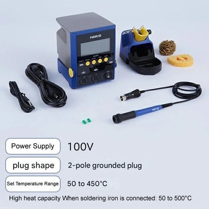 Hakko FX971-81 Soldering Station 100V with 2-Pin Grounded Plug Japan Import New
