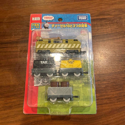 Takara Tomy Tomica Thomas Diesel 10 And 3 Freight Cars Minicar