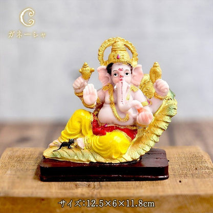 Color Ganesha Figurine Object Interior Buddha Statue Figure Goddess Lakshmi