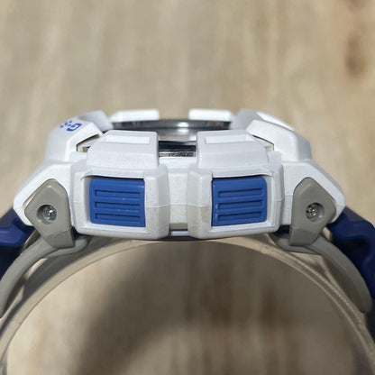 Casio G-Shock Dw-9500 Quartz Digital Wristwatch White Blue Vintage Used Japan
