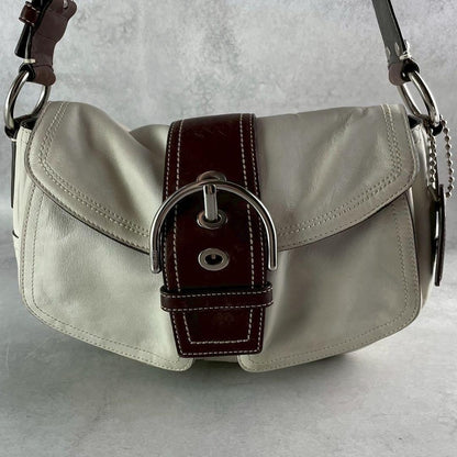 Coach Soho Hobo Leather Shoulder Bag Y2K
