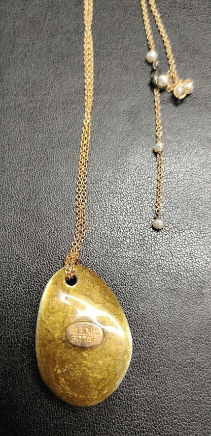 Alexis Bittar Vintage Lucite Necklace Rare