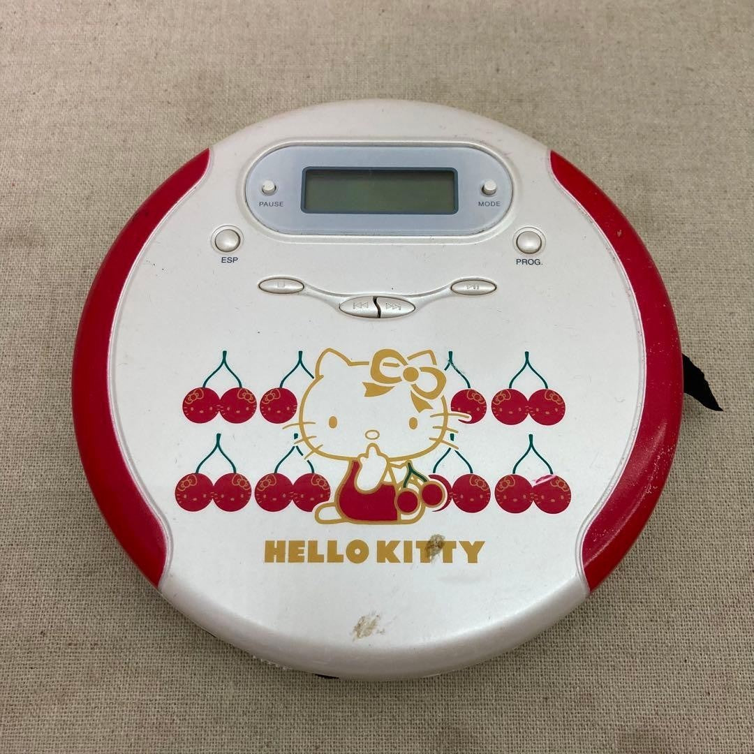 [Retro] Hello Kitty Portable CD Player - Rare