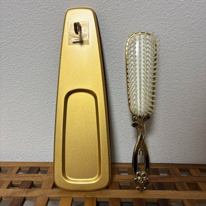 Unused Brush Shiseido 1965 Hanatsubaki Club Gold Showa Retro