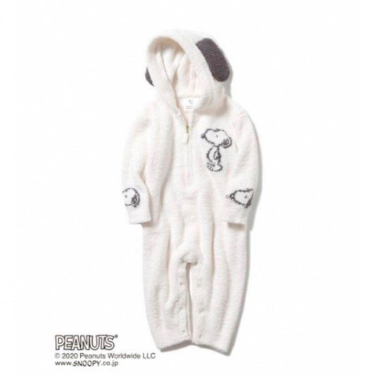 gelato pique PEANUTS Snoopy Jacquard Baby Rompers Off White 2 Sizes