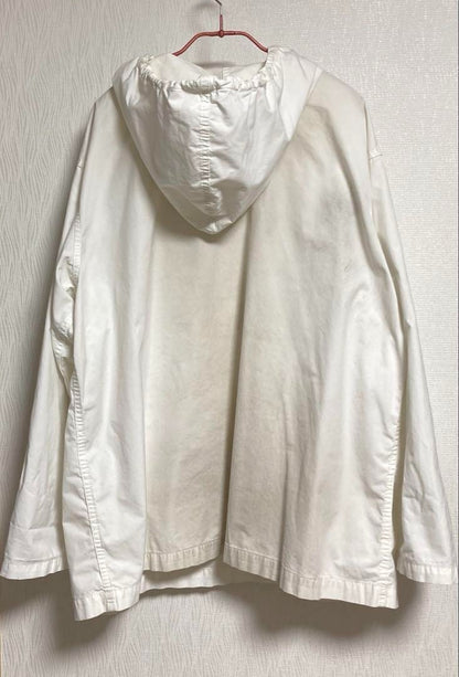 Vintage French Army Snow Parka Cotton Euro Military Used