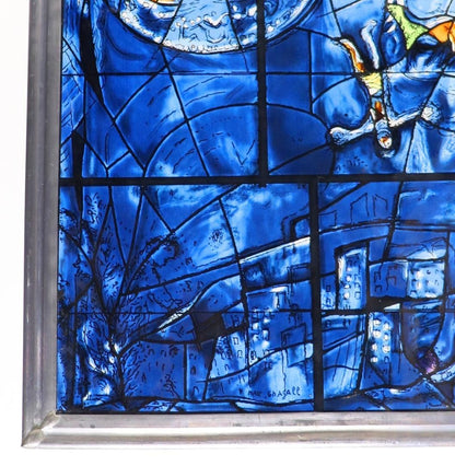 Marc Chagall Large Vintage Stained Glass American Windows
