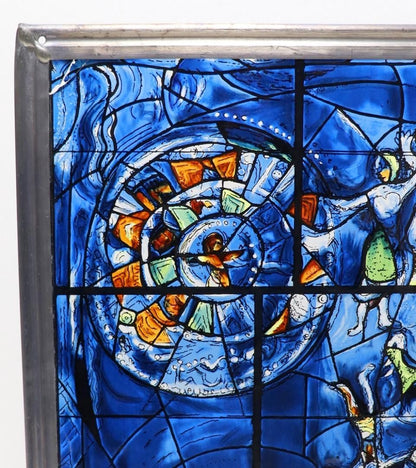 Marc Chagall Large Vintage Stained Glass American Windows