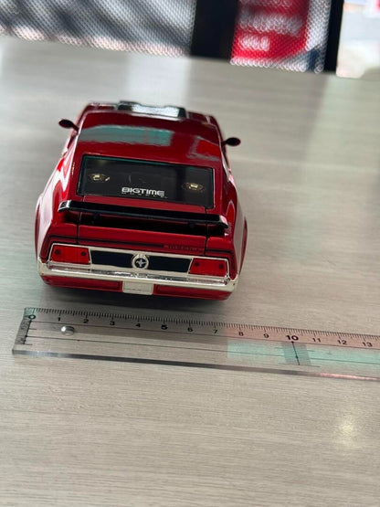 American Muscle Car Legend 1971 FORD MUSTANG MACH1 Diecast Model Car Scale