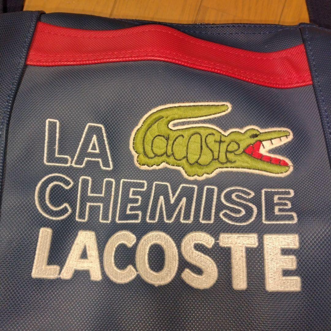 LACOSTE Women Vintage Spring Pvc Shoulder Bag Drum Limited Edition VHTF Rare Pop