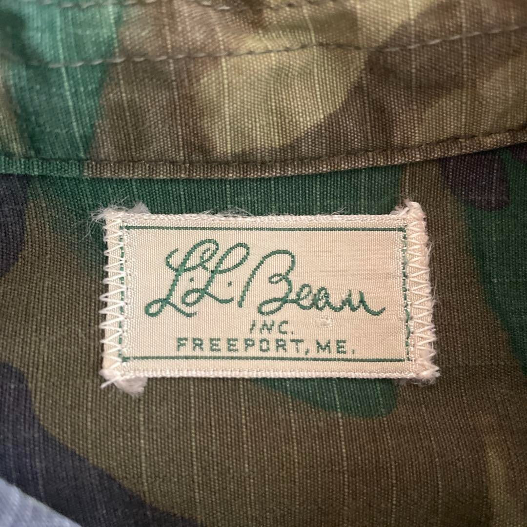 L.L.Bean Military Cursive Ripstop Shirt 44.5" Shoulder Width, Deadstock