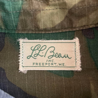 L.L.Bean Military Cursive Ripstop Shirt 44.5" Shoulder Width, Deadstock
