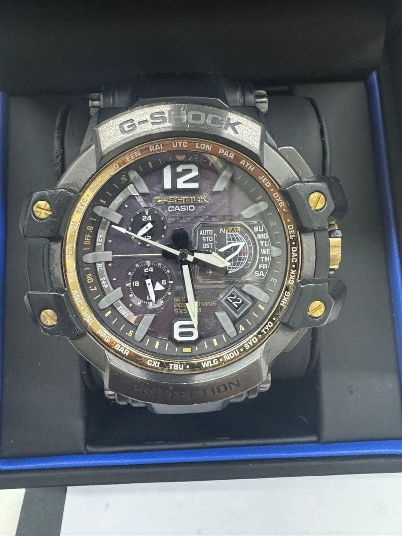 [N MINT] CASIO G-SHOCK GRAVITYMASTER GPW-1000FC-1A9JF Solar Men's Watch Working