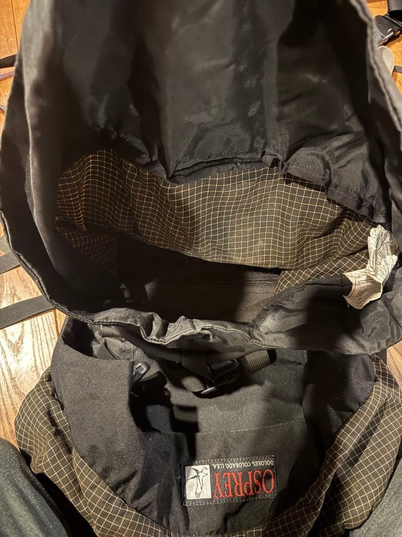 Osprey Kestrel Pro Black/Gray 35L Old Logo With Many Options Rare outdoor Model