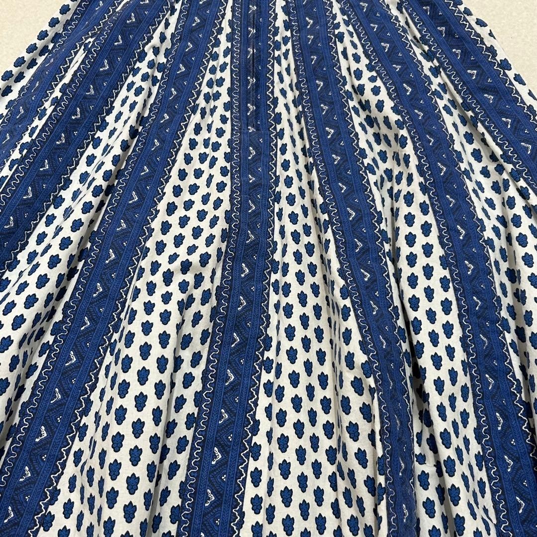 Souleiado Provence Skirt 80s France Vintage Waist30cm Length74cm Rare Floral