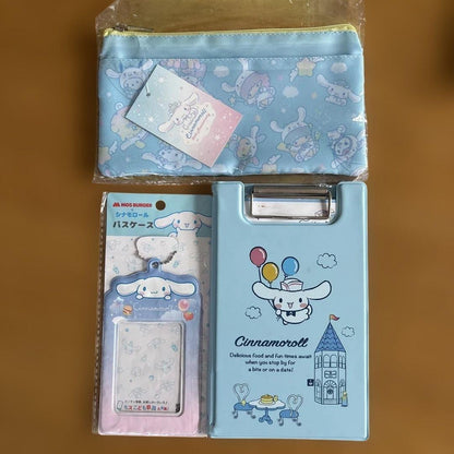 Sanrio Cinnamon Roll Cinnamoroll Bundle Collection Accessory Set Series
