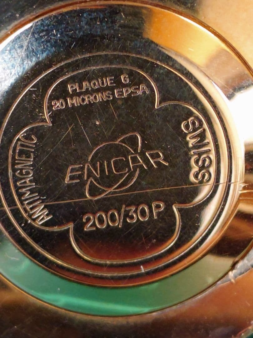 Vintage Enicar Ultrasonic Budweiser Hand-wound Watch With Original Box