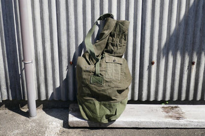 US Military Real 1975s EASTERN CANVAS PRODUCTS Stencil 70's Vintage Duffel Bag