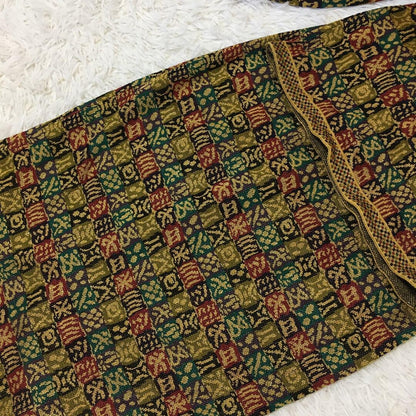 Missoni Women M Orange Tag All-Over Pattern Setup Gold geometric pattern Italy