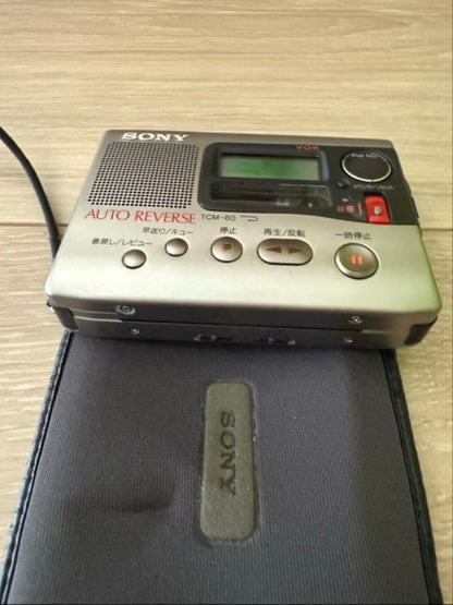 Sony Portable Cassette Player, Excellent Condition, Auto Reverse Playback
