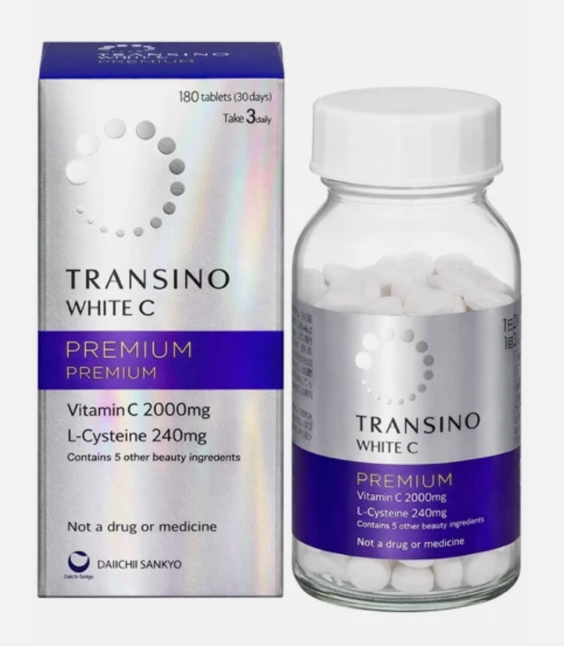 【 Transino White C Premium 】180 Tablets 30days Japan