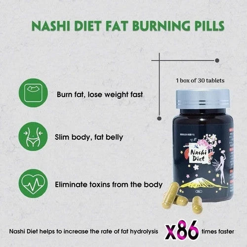 NASHI Deto fitness dets health care Suppliments 30tablets Set of 5