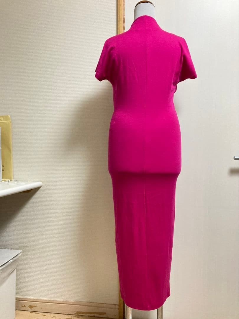 ALEXANDER McQUEEN Long Dress Non-functioning Purple Size 38