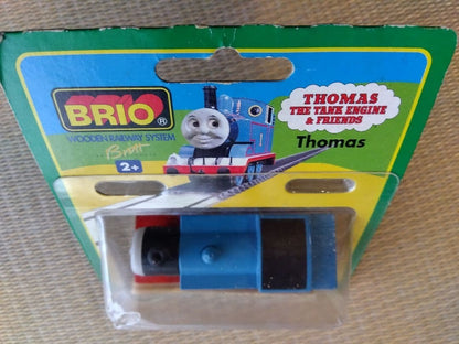 BRIO Thomas Wooden Train Dead Stock Toy Collectible Blue Rare Vintage