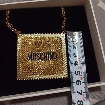 MOSCHINO Ultra Rare Condom Necklace H&M Collaboration Unused