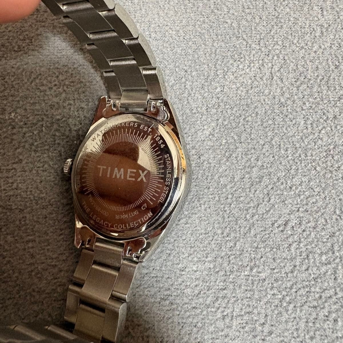 Turquoise Blue Dial TIMEX Watch Rare Hard to Find Model Quartz Men's Used Excell