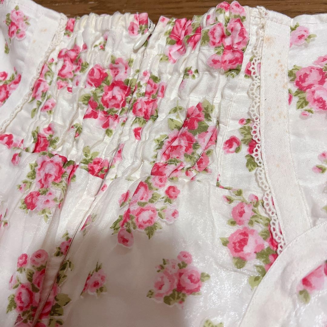 CUTE!!KAWAII!! Liz Lisa Women Classic Floral Print Skirt Pants Free Size Japan