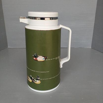 Hobin Zojirushi Green Mallard Illustration