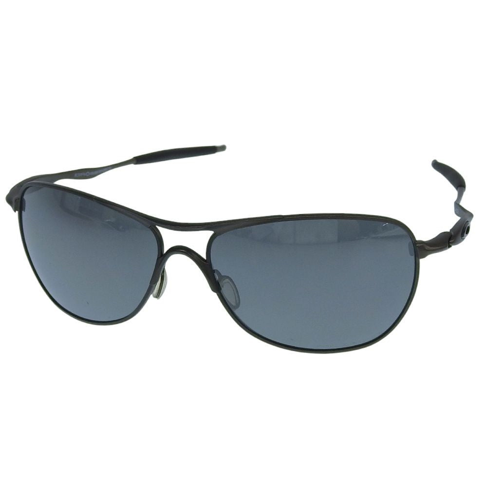 Oakley Currentitem Crosshair Oo6014-02 Hybridge Fit Sunglasses Polarized Lens
