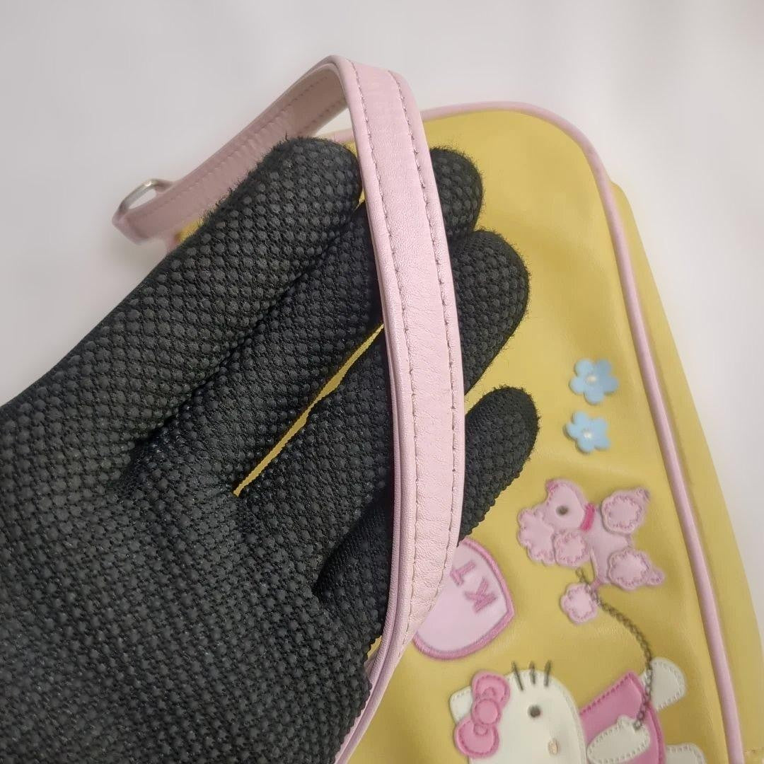 Hello Kitty Vintage Handbag Rare Used Cotton Canvas Bag