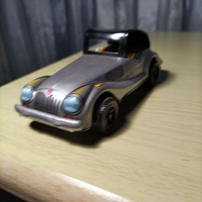 Tinplate classic car like Morgan, made in Japan, about 40 years ago, Showa