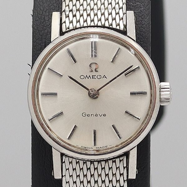 Omega Seamaster De Ville Women's Manual winding Round Silver Vintage Swiss Made