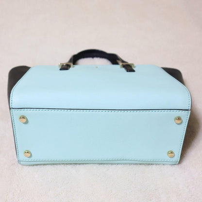 Kate Spade 2-way handbag Shoulder bag Black Blue