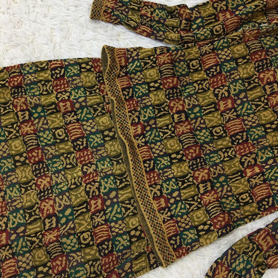 Missoni Women M Orange Tag All-Over Pattern Setup Gold geometric pattern Italy