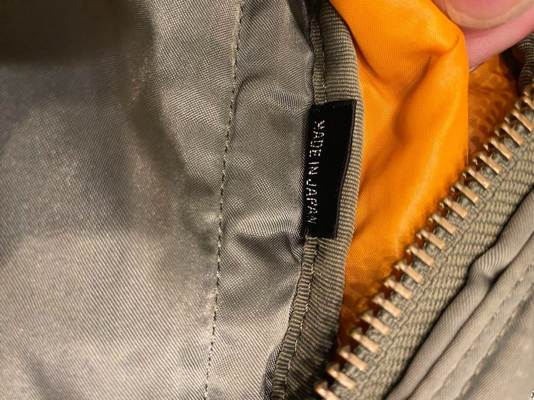 PORTER Tanker Waist Shoulder Body Bag Rare Sage Green from japan USED