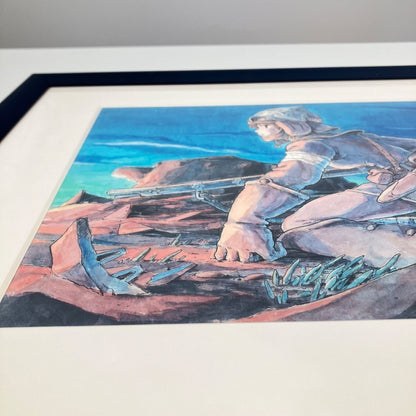 Nausicaä of the Valley of the Wind, Hayao Miyazaki, framed, Studio Ghibli