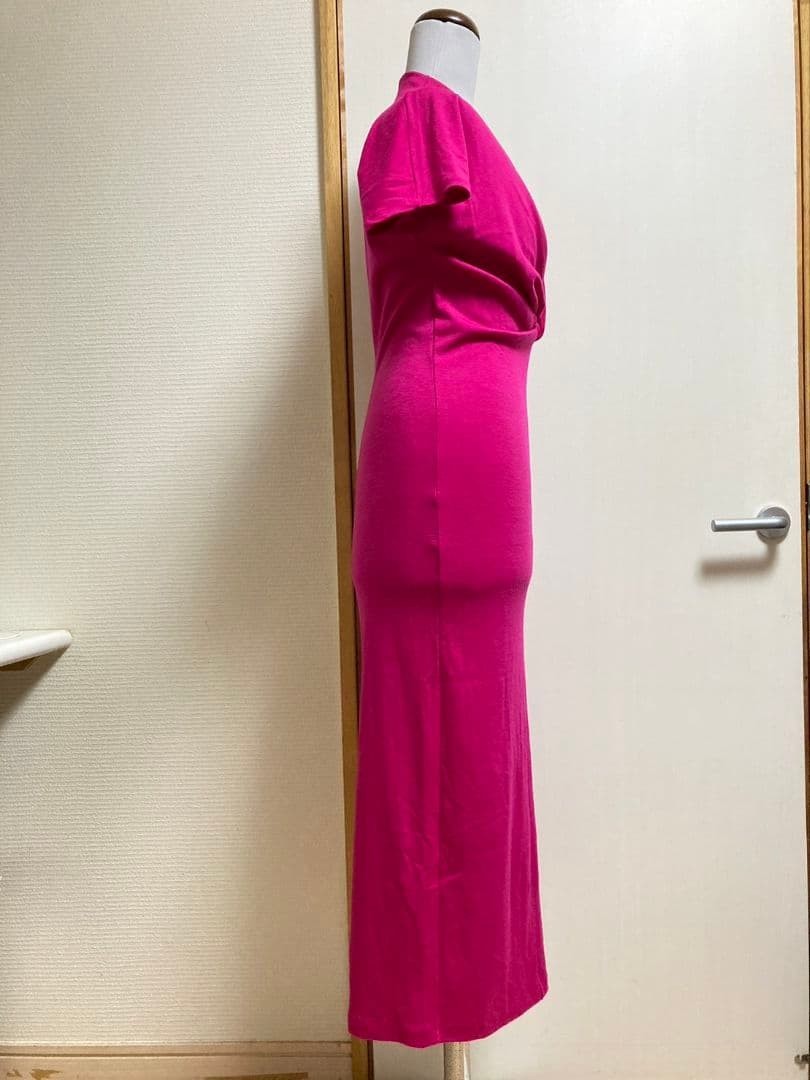 ALEXANDER McQUEEN Long Dress Non-functioning Purple Size 38