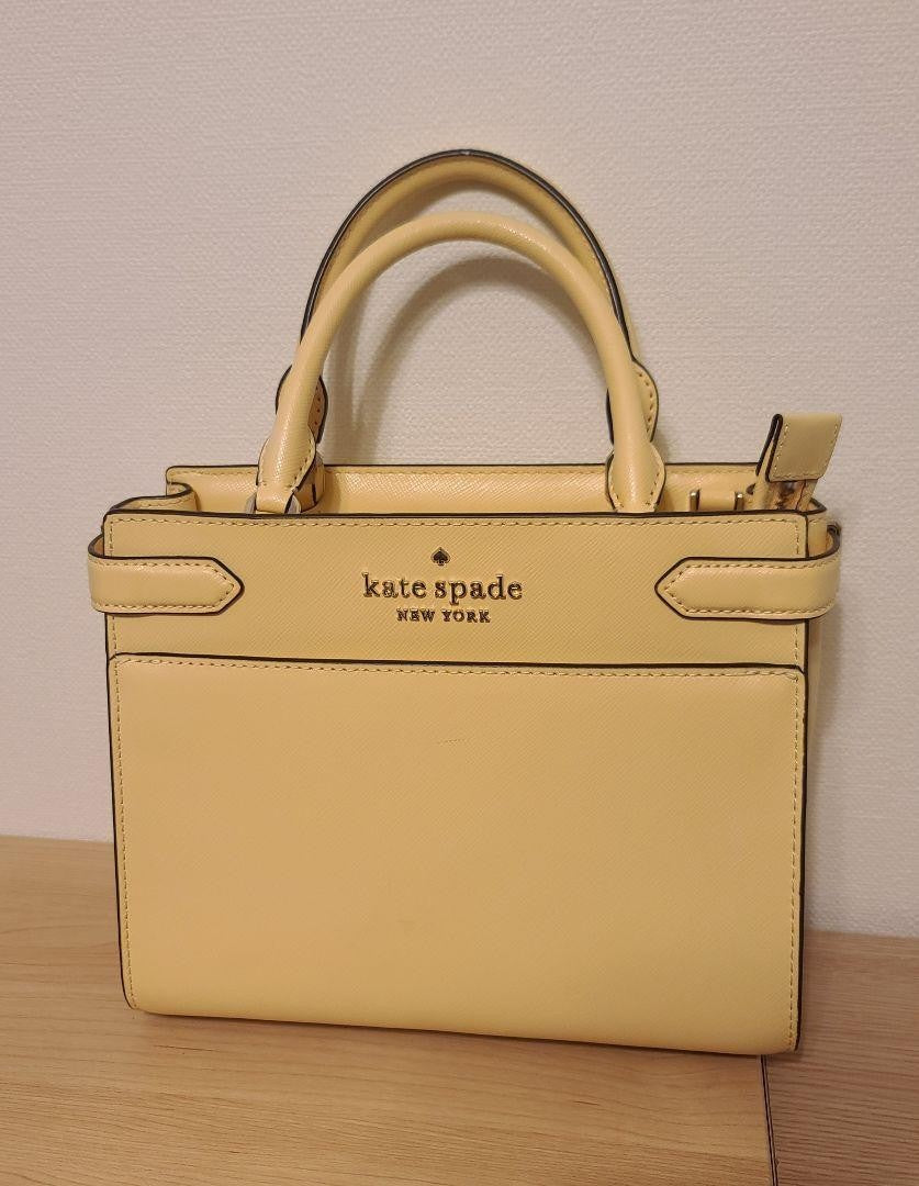 Kate Spade Shoulder Bag Tote Yellow