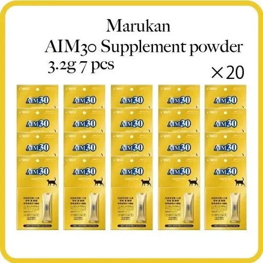 Marukan AIM30 Nutrition Supplements For Cats 3.2g x 7 Pack / Set of 20