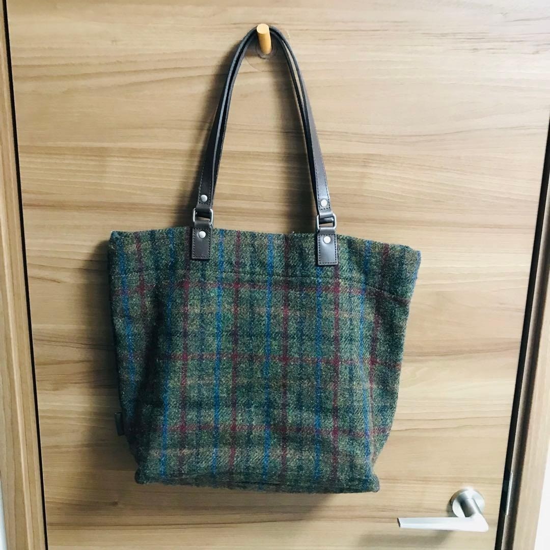 Rare Margaret Howell Harris Tweed Collaboration Tote Bag Unisex